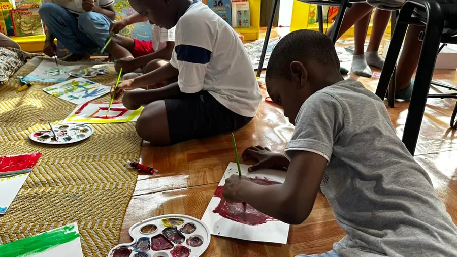 Atelier créatif à la bibliothèque L'Eldorado